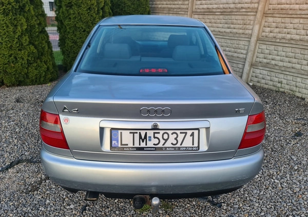 Audi A4 cena 9500 przebieg: 108300, rok produkcji 1996 z Świątniki Górne małe 466